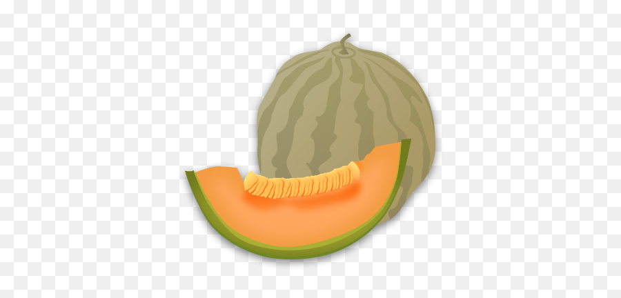 Melon Emoji Clip Art Image - Musk Melon Clipart,Melon Emoji