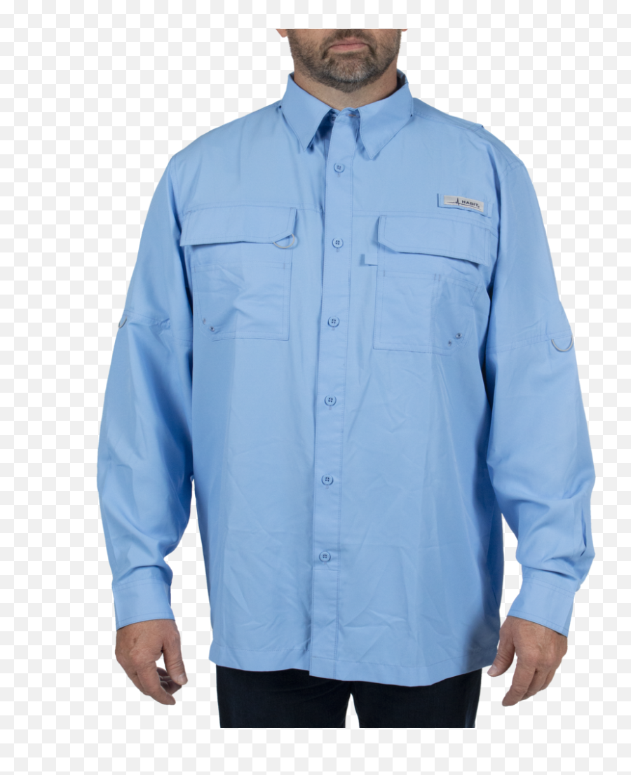 Menu0027s Ts1348 Belcoast Long Sleeve River Guide Fishing Shirt Emoji,Wearing Emotions On Sleve