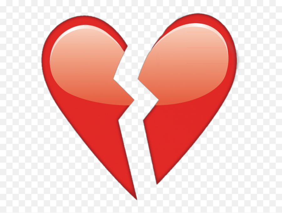 Broken Heart Png Cutout Png U0026 Clipart Images Citypng Emoji,Heart Emoji Free