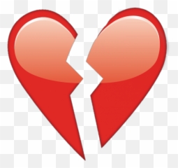 Broken Heart Png Cutout Png U0026 Clipart Images Citypng Emoji,Heart Emoji Free
