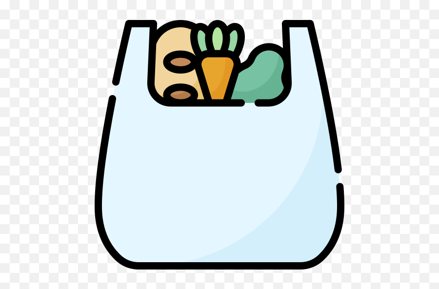 Grocery Bag - Free Food Icons Emoji,Transparent Blue Recycle Emoji