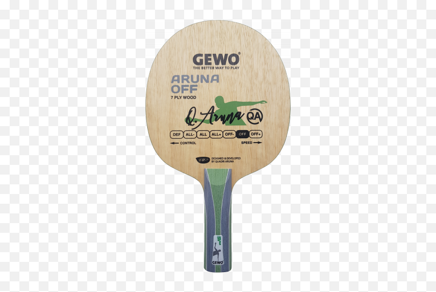 Tischtennisholz - Gewo Aruna Off Hinoki Carbon Blades Emoji,Joola Rossi Emotion