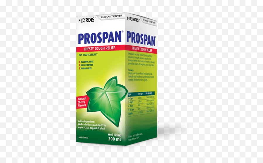 Download Flordis Prospan Family Syrup 200ml Png Image With - Prospan Adults Emoji,Bender Emoji