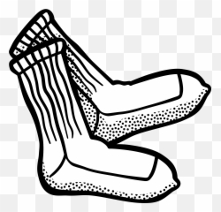 Kids Clipart Sock Kids Sock - Socks Line Art Emoji,Kids Emoji Socks