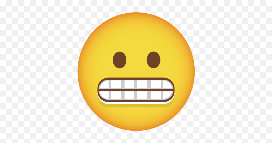 Grimas Emoji - Spanning Emoji,Grimace Emoji Png