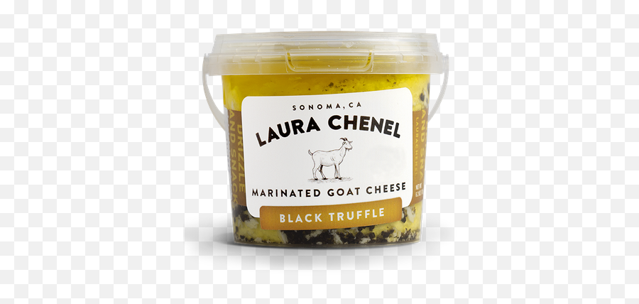 Laura Chenel Black Truffle Marinated - Food Storage Containers Emoji,Goat And Tea Emoji