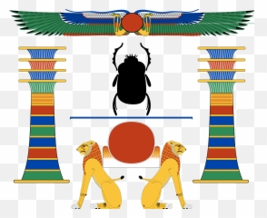 Egyptian Clipart Svg Egyptian Svg - Ancient Egypt Gods Pillars Emoji,Egyptian Eye Emoji