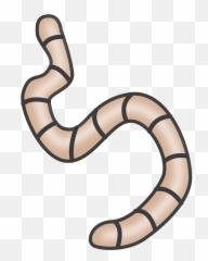 Earthworms Clipart - Worm Clipart Emoji,Earthworm Emoji
