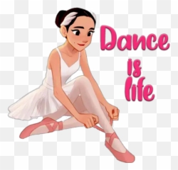 Ballet Stickers For Whatsapp - Ballerina Deviantart Emoji,Dancing Ballerina Emoji