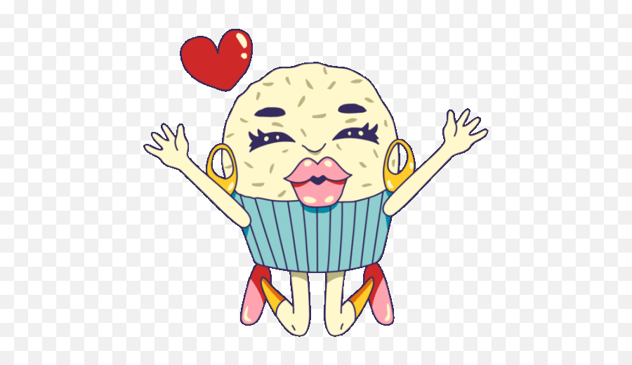 Happy Coconut Truffle Sends A Kiss Gif - Fullofemotion Google Descubre U0026 Comparte Gifs Happy Emoji,Corazon Emotion