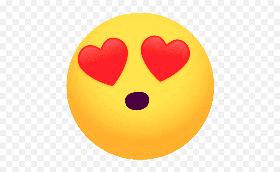 Download Beautiful Heart Eyes Gif For Whats App Emoji,Love Emoji