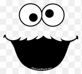 Candid Printable Monster Faces Katrina Blog - Cookie Monster Face Template Emoji,Free Printable Emotions Faces