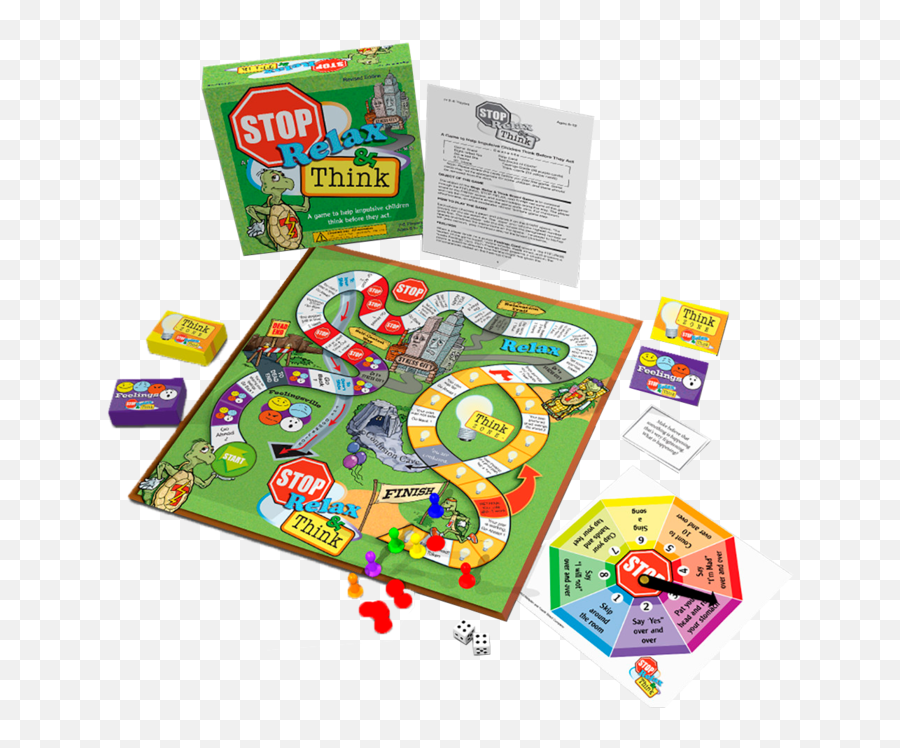 Best Seller Collection Childswork - Stop Relax And Think Board Game Emoji,Totika Emotions Game
