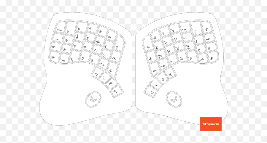 Runic Keycap Layout - Model 01 Layouts Keyboardio Community Dot Emoji,Egyptian Hieroglyphs Emoji