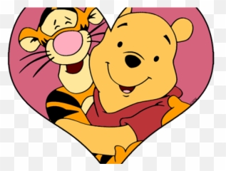 Hug Clipart Valentine - Tigger Winnie The Pooh Valentines Day Emoji,Winnie The Pooh Disney Emojis