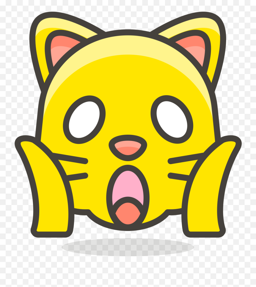 102 - Transparent Smirk Cat Emoji,Weary Emoji Png
