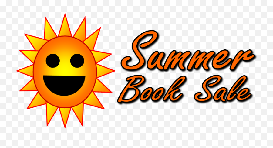 Summer Book Sale U2013 August 23 U0026 24 U2013 Afton Free Library - Happy Emoji,Book Emoticon