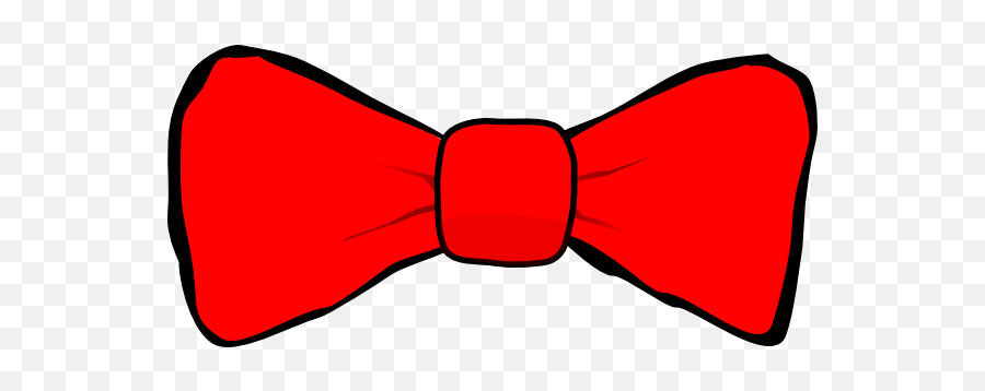 Necktie Clipart - Red Bow Tie Clipart Emoji,Bowtie Emoticon Moving