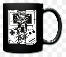 Experienced Gamer Design For Gamers And - Gameboy Skull Emoji,Google Emoticons Mugs