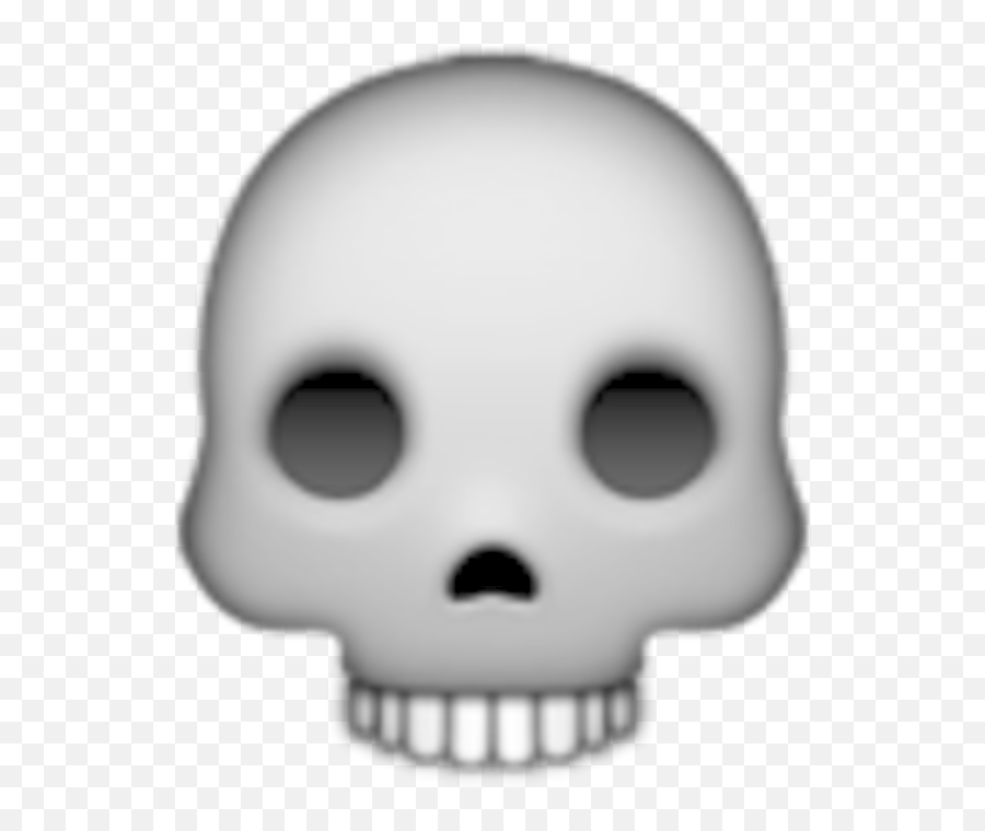 Download Death Emoji 128 - Skull Emoji Transparent Background,Death Emojis