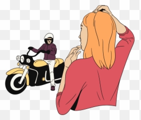 Simple Step - Motorcycling Emoji,Couple Guy Emotions Fix Motorbike