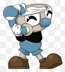 Mugman The Youtooz Wiki Fandom - Cuphead And Mugman Emoji,Sheepish Emojis