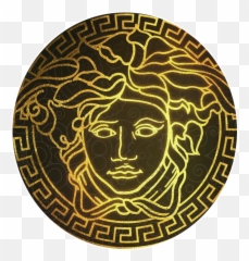 Versace Sticker - Versace Logo Black Emoji,Versace Emoji
