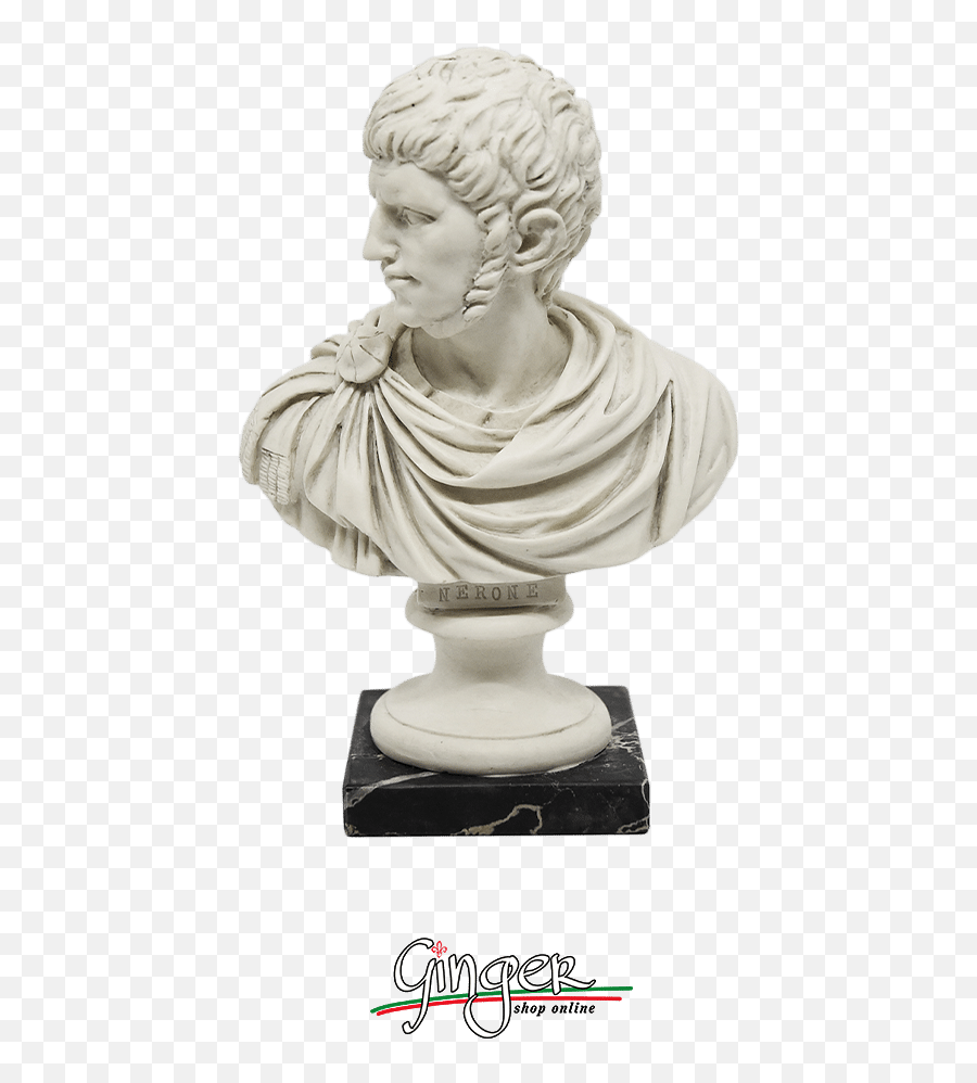 Roman Emperor - Nerone Bust 16 Cm Busti Imperatori Romani Emoji,Lack Of Emotion In Greek Sculpture