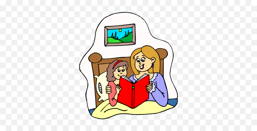 Baby Reading Cliparts Png Images - Snuggle Up And Read Clip Art Emoji,Emoticon Mom Reading To Baby