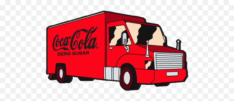 Coca - Coca Cola Truck Icon Emoji,Who Did This Emoji Meme Truck