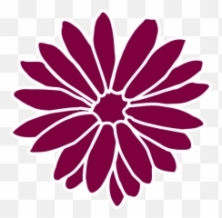Dahlia Clip Art Flowers Png Transparent - Bunga Dahlia Emoji,Violet Flower Emoji