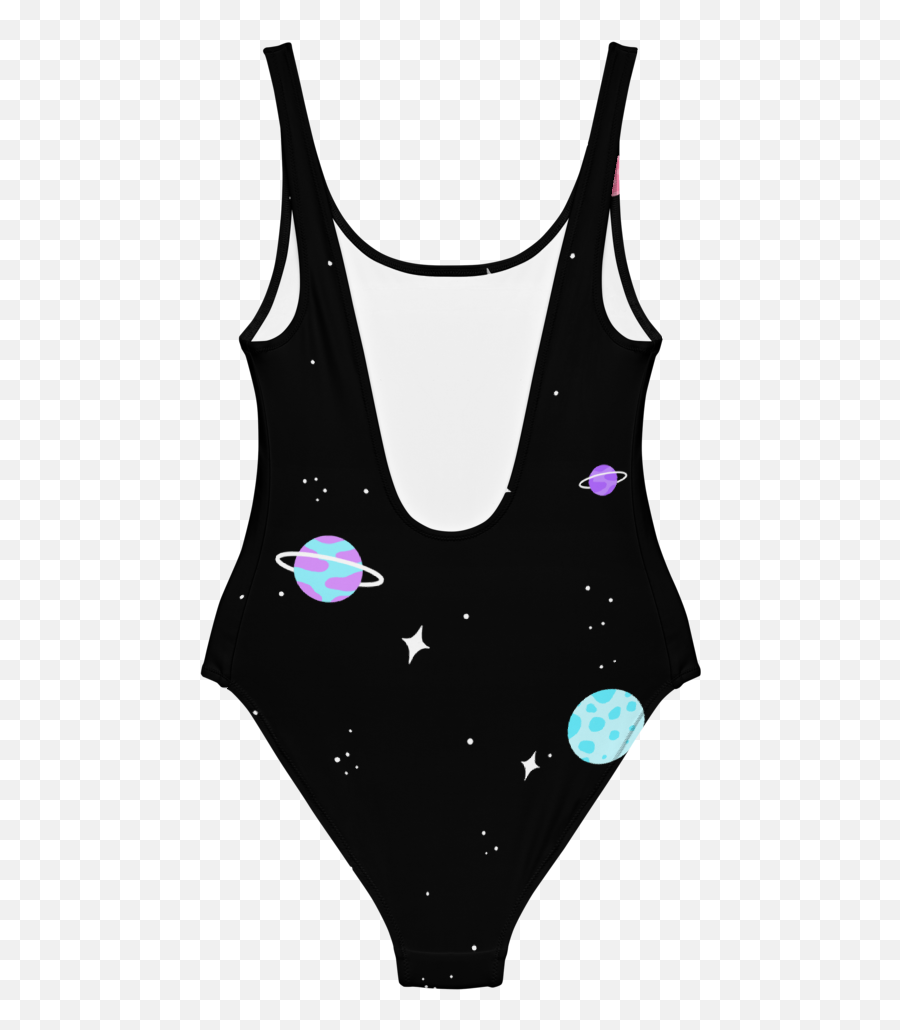 Galaxy Swimsuit - Black U2014 Robin Eisenberg Emoji,Emoticon Leotard.girls