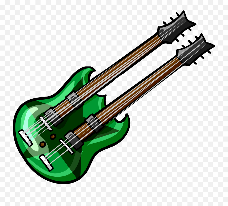 Double Necked Guitar Club Penguin Wiki Fandom Emoji,Rock And Guitar Emojis Play Store
