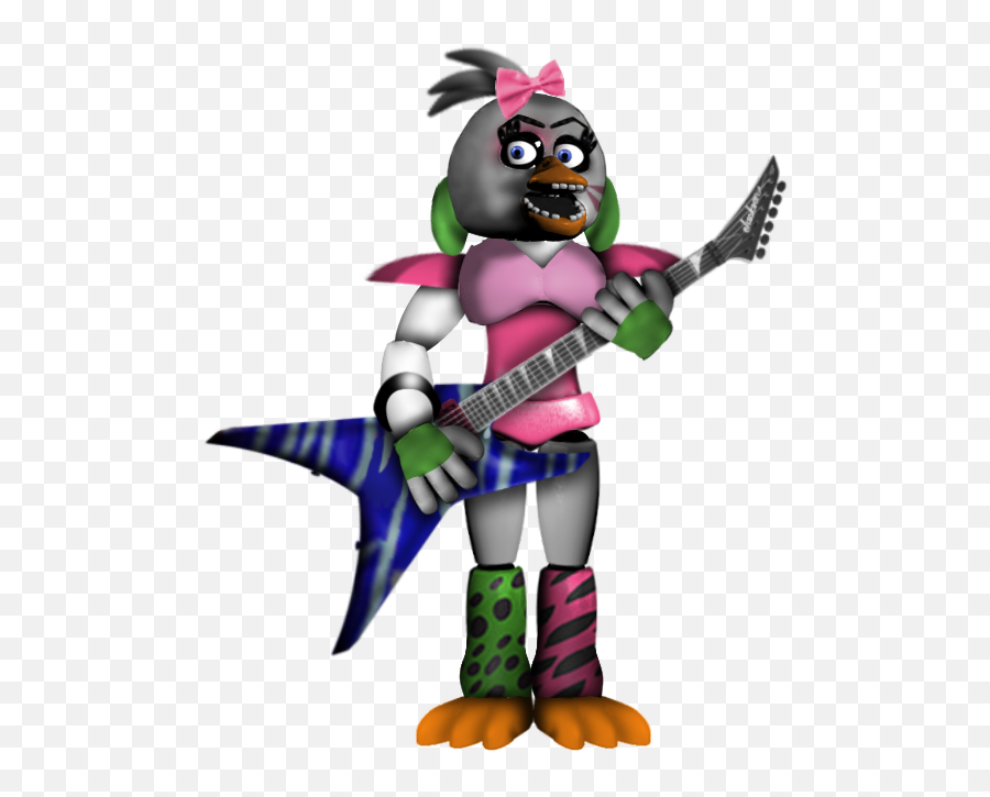 Glamrock Chica 330928857058201 By Realfrankza Emoji,Rock And Guitar Emojis