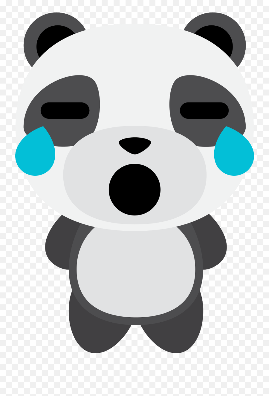 Free Emoji Panda Cry 1202879 Png With Transparent Background,Santa Hat Emoji Copy And Paste Fortnite