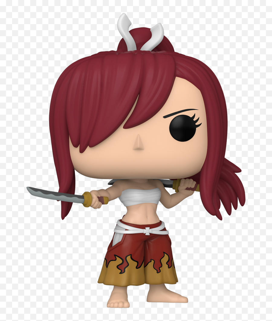 Funko Pop Animation Fairy Tail - Erza Scarlet Emoji,Fiary Emoji