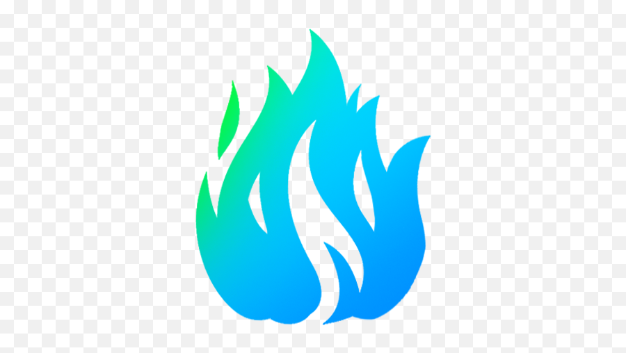 Appifire - Build Apps Without Code Emoji,Blue Flame Emoji
