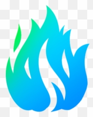 Appifire - Build Apps Without Code Emoji,Blue Flame Emoji