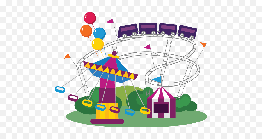 Free Amusement Park Clipart Download Free Amusement Park Emoji,Amusement Park Emoji