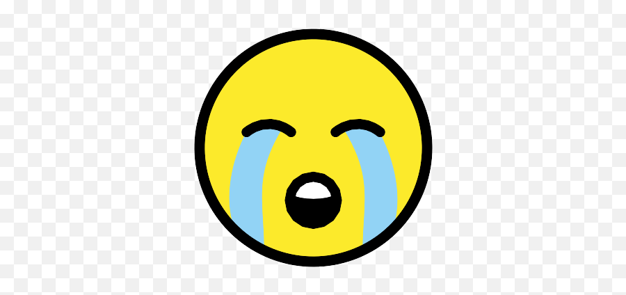 Multicolor Crying20emoticon Svg Vectors And Icons - Png Happy Emoji,Loud Crying Emoji