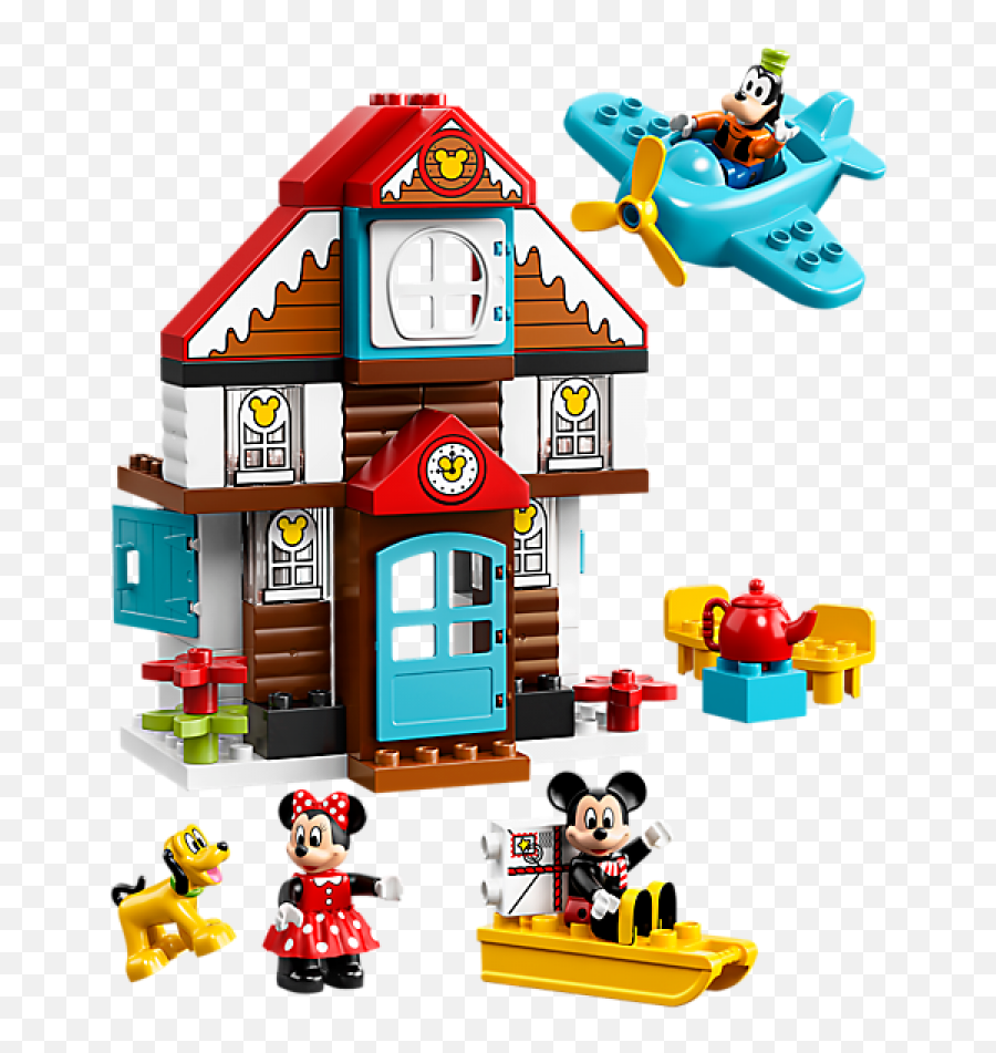 Mickeyu0027s Vacation House - Kiddiwinks Online Lego Shop Mickey Duplo House Emoji,Unikitty Emotions
