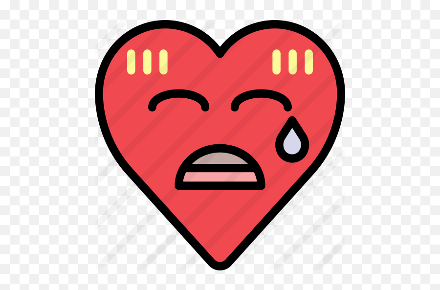 Nervous - Emoji De Corazon Vomitando,Nervous Emoji Transparent