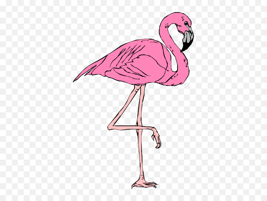 Girl Emoji Png - Flamingo Animal Clip Art,Flamingo Emoji Android