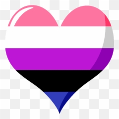 Lgbt Genderfluid Pride Sticker By Peach U200du200d - Girly Emoji,Genderfluid Emoji