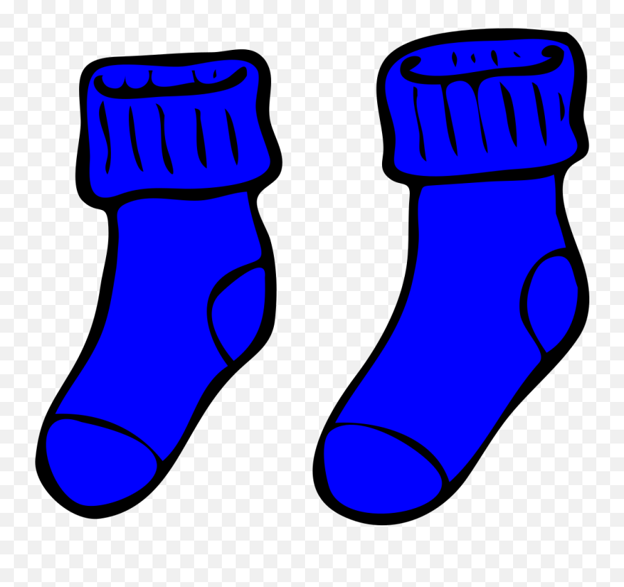 Blue Socks Png Svg Clip Art For Web - Clip Art Blue Socks Emoji,Alien Emoji Socks