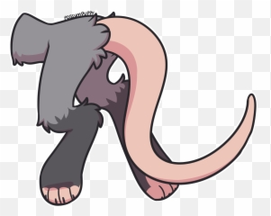 Possum Booty Ych Example By Possumpuppy - Fur Affinity Emojis Transparent Possum,A Butt Emoji