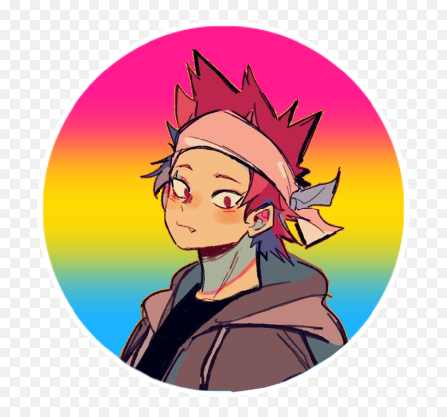 Pride Pansexualflag Sticker - Anime App Icons Play Movies Emoji,Emoji Cake Pan