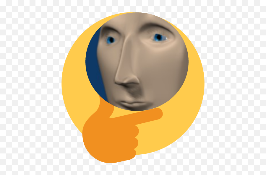 Emoji Man Meme - Happy,Moyai Emoji