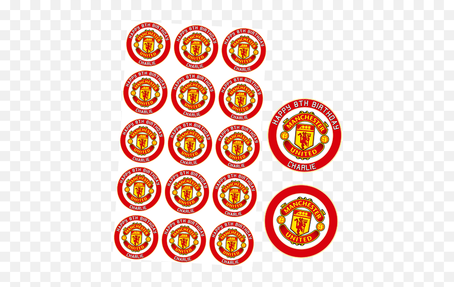 Manchester United Football Club 2 - Manchester United Emoji,Emoji Cake Toppers