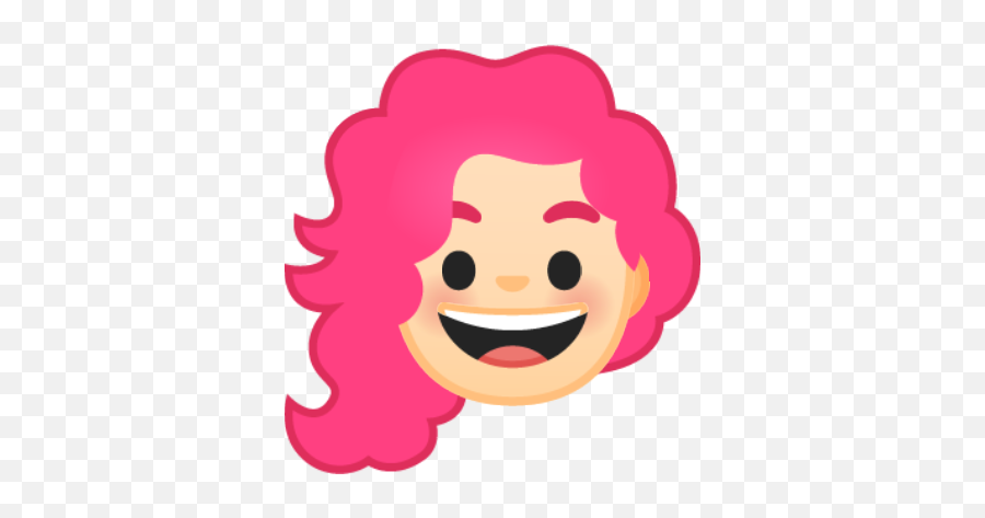 Pinkie Pie From Gboards Emoji Minis - Happy,My Little Pony Emoji